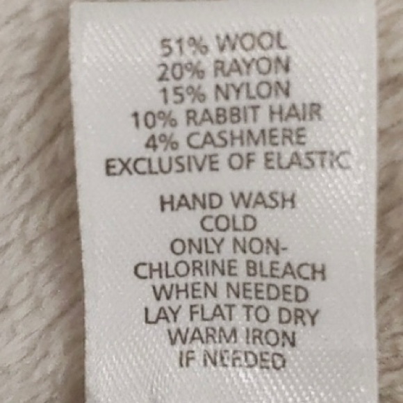 EUC-ANN TAYLOR LOFT SOFT CASHMERE BLEND CARDIGAN SWEATER, PALE BLUSH SIZE SMALL - Picture 7 of 7